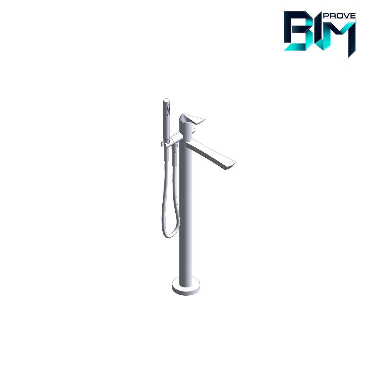 Mixer for freestanding bathtub